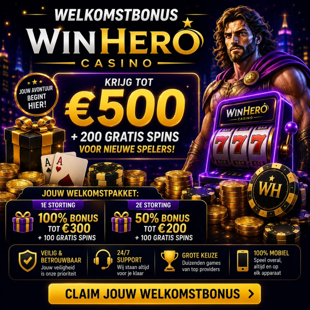 Welkomstbonus WinHero